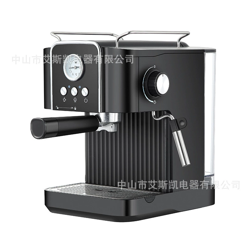 Cross-border Italian Coffee Machine Furnishing Small Semi-Auto Steam Bubble Office Milk Bubble Machine Extract Coffee Machine