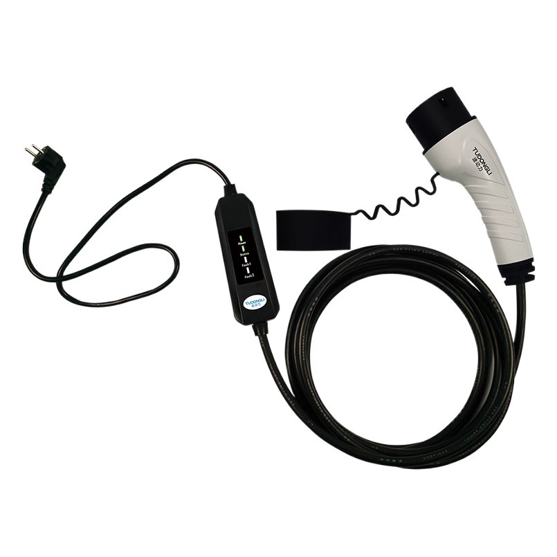 Производитель европейского стандарта 16A Новая Энергия электромобиль зарядное устройство пистолет Бытовая портативная зарядная свая с автомобильной зарядной сваей