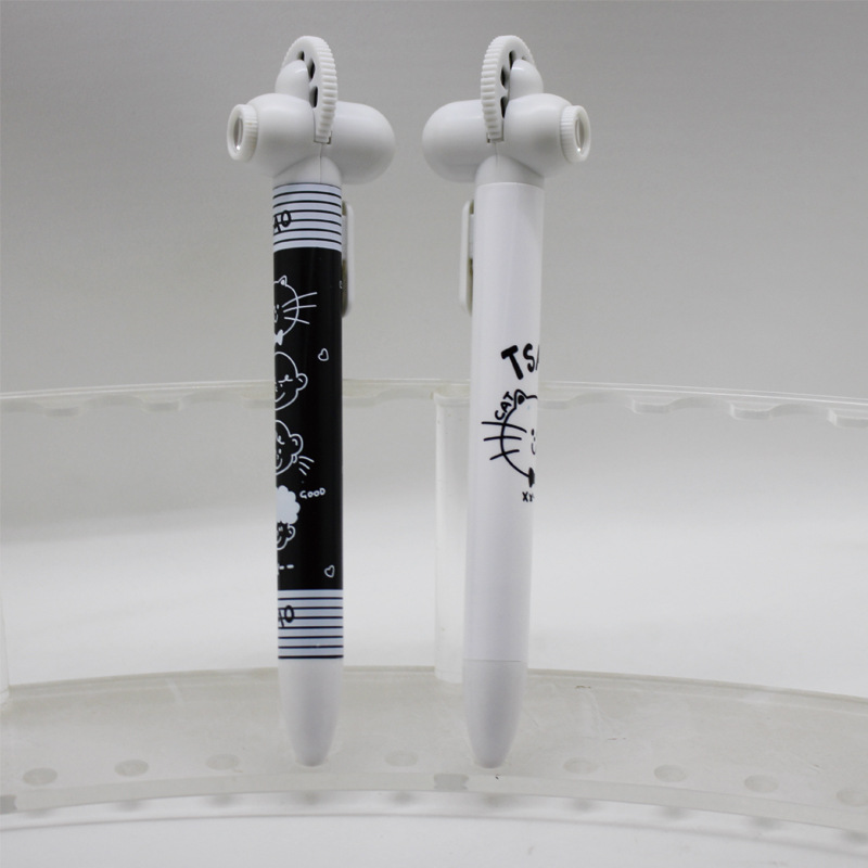 Black and white pen body