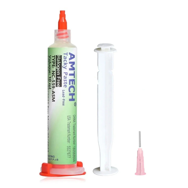 H welding oil cleaning-free NC559 welding oil needle type welding oil BGA soldering paste mobile phone repair welding oil