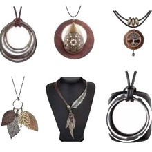 环保健康独特风格毛衣链高级长款项链跨境民族风挂绳饰品链条