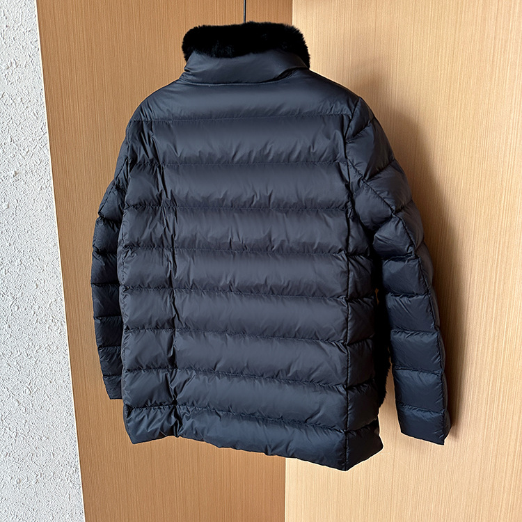 Women's Clothing Seto fur splicing short high end down jacket for women light and thin style atmospheric and elegant new Chinese style new winter_ipsvogv.com