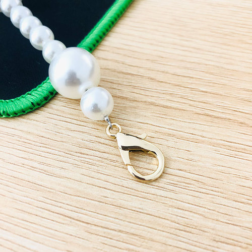 Bag pearl chain shoulder strap bag strap single purchase bag chain accessories diy transformation high-end crossbody chain replacement metal