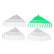 Plastic rake agricultural drying grain tools garden sanitation cleaning garbage deciduous grass rake rake rubber rake wholesale