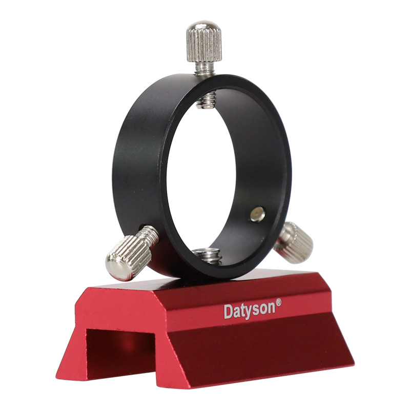 Datyson望远镜配件金属底座配1/4英寸螺纹5P9858A+抱箍