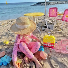 儿童泳衣;比基尼;连体泳衣