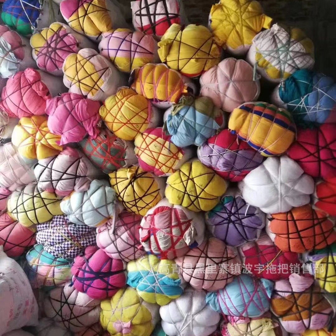 厂家批发大块吸油吸水擦机布工业用抹布彩色花碎布擦机布重油污