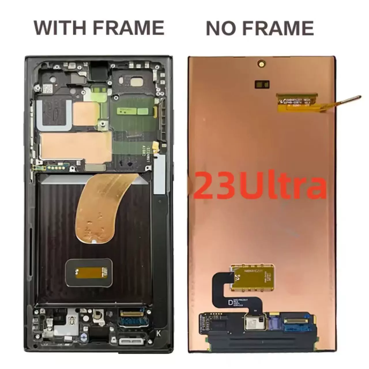 Подходящие для полного ассортимента экранов Samsung S8 S9 S10 S20 S21 S22 Note, сборка дисплея