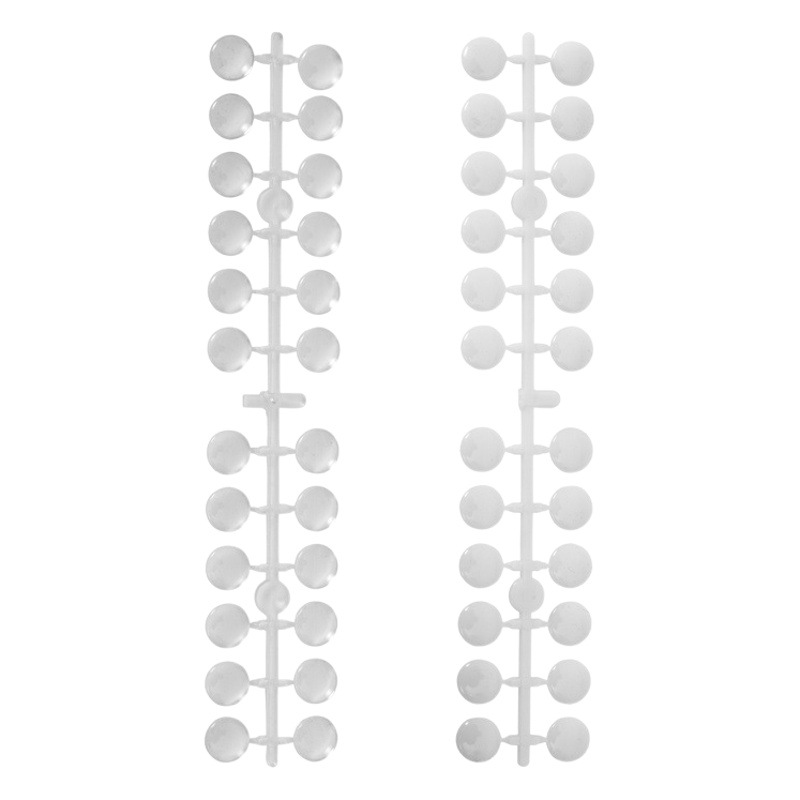 Tarjeta de color de punto de esmalte de uñas Tablero de pantalla de color de pegamento de esmalte de uñas botella inferior tapa de la botella tarjeta de color foto Doudou pieza de uñas una botella un color