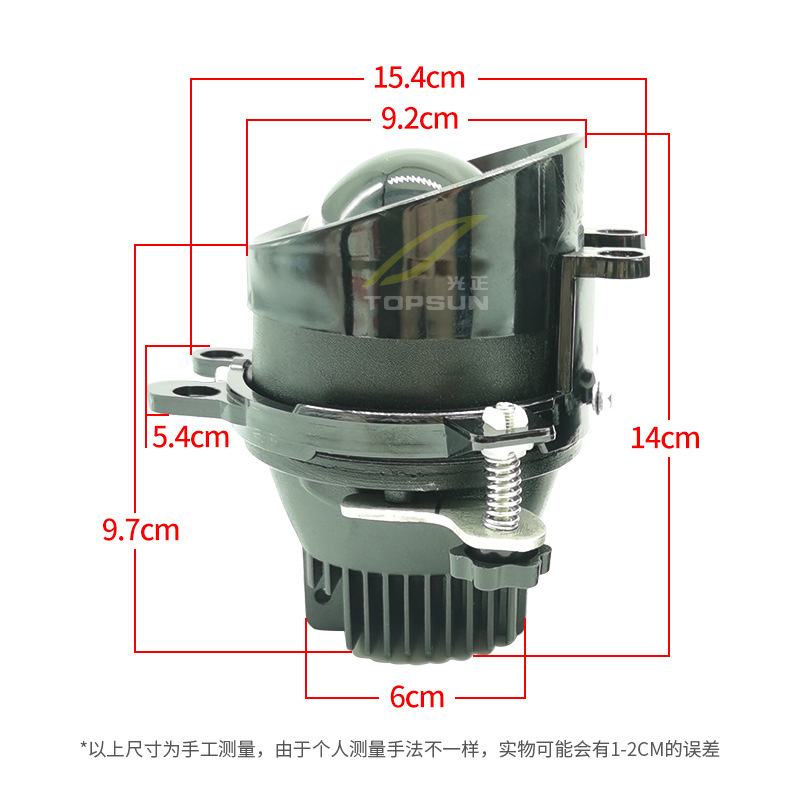 Luz antiniebla LED de tres colores Toyota soporte par
