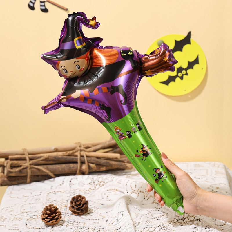 新品卸売ハロウィンアルミ膜バルーンイベントシーン装飾カボチャ幽霊カチューシャ手首ハロウィンバルーン|undefined