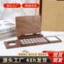 分格便携式绘画木质颜料盒