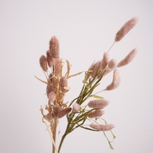 仿真花狗尾巴草芦苇稻谷干花客厅橱窗装饰花复古摆件假花摄影道具