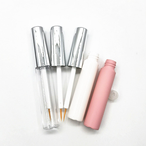 Leakproof new style!  Magnetic glue bottle 5g silver cap eyeliner tube eyelash growth serum trial size small bottle