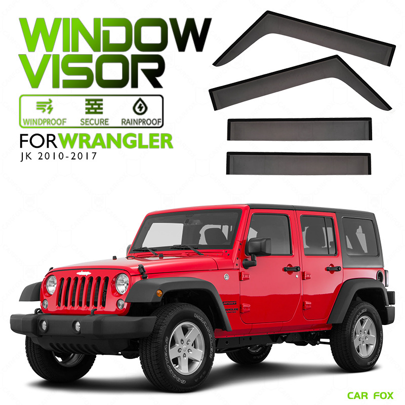 Suitable for Jeep Wrangler Window Visor Jeep Wrangler Jk Jl Window Visor