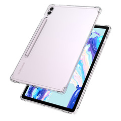 サムスンタブレットs9fe保護カバーの四隅に厚いエアバッグを適用して、透明Tabs9fe 2023TPUケースを落としないようにします。