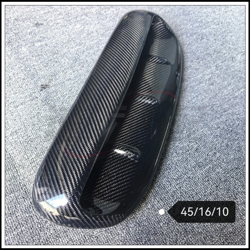 Mini Cooper S ONE R53 01-06 Carbon Fiber Modified Hood Air Duct Heat Dissipation Intake Port
