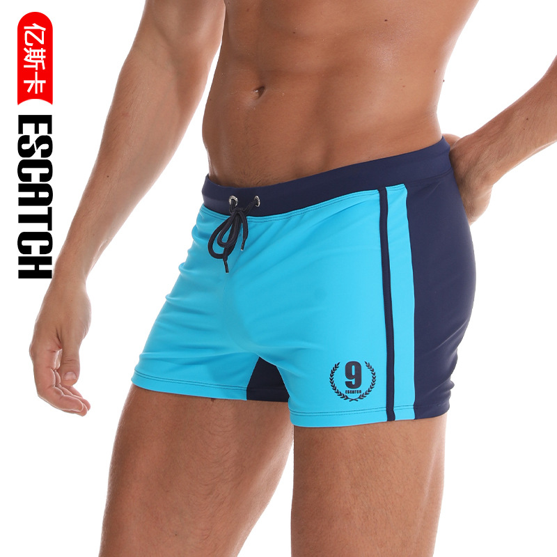 Men's Anti-embarrassment Professional Swimwear Quick-drying Hot-selling Large-size Swimming Trunks Hot-selling