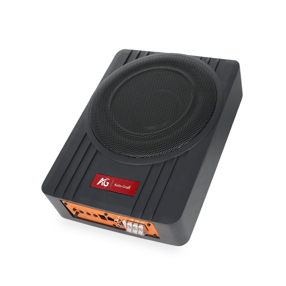 Heavy Bass Car Modified Audio System 10inch Aluminum Alloy Ultra-Thin Subwoofer 12V Car Mini Subwoofer Speaker Box