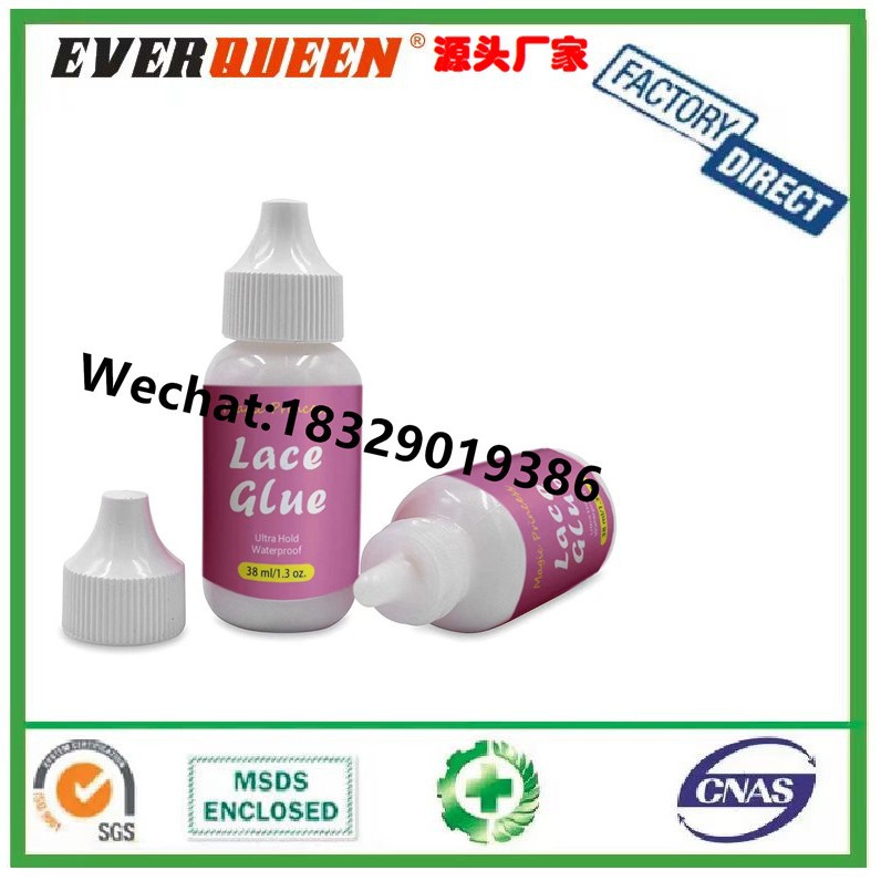 假发胶水蕾丝假发胶水38ml 1.3oz皮肤隐形液体胶LACE GLUE