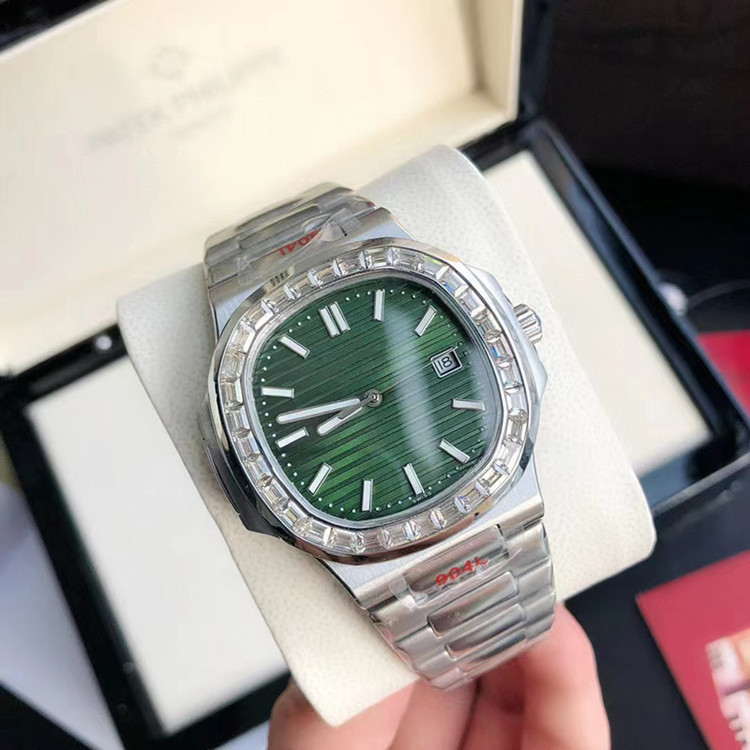 Reloj Baida Nautilus Reloj mecánico automático para hombre Espejo de zafiro de acero inoxidable Reloj para hombre impermeable luminoso fuerte