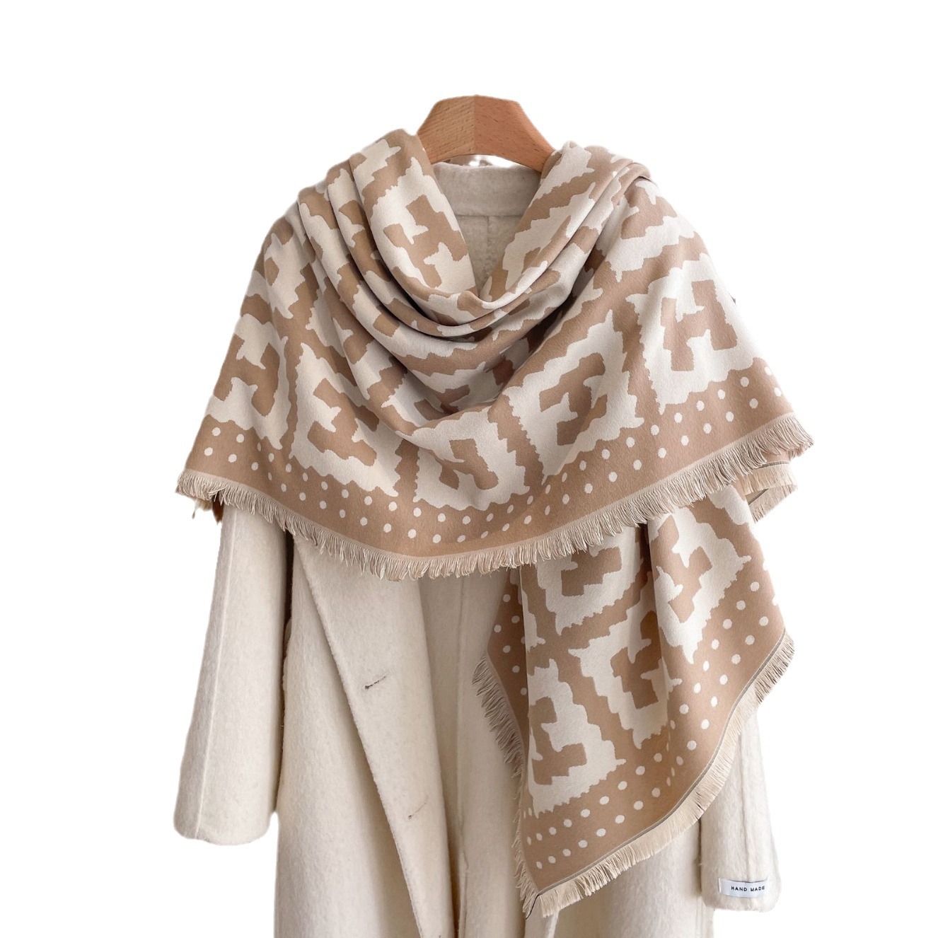 Ventas calientes de otoño y invierno de nuevo estilo coreano imitación de cachemira toallas generosas mujeres moda universal gruesa capa cálida chal