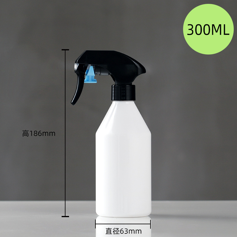 Choose when shooting; 300ML white sloping shoulder with spring external hand-buc…