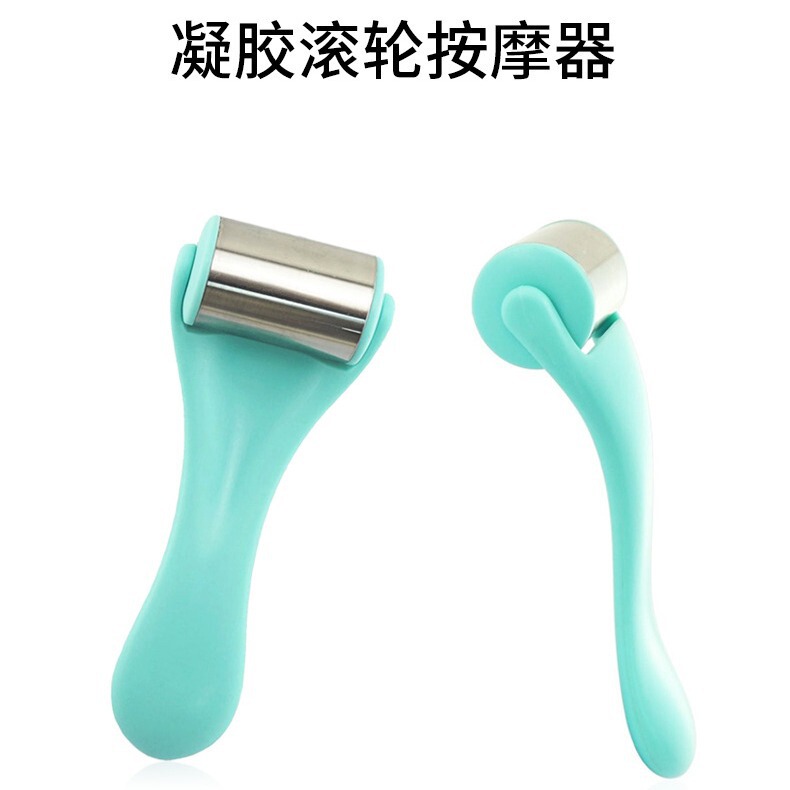 ゲルローラーマッサージ器の氷敷きは顔の美容器の顔のマッサージの氷ローラーの手動の卸売りを緩めます。|undefined