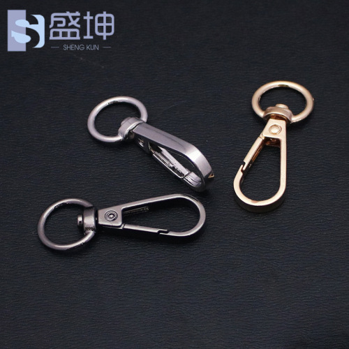 Wholesale 4mm Round Head Plate Alloy Dog Chain Buckle Bag Hardware Accessory Strap Hook Buckle