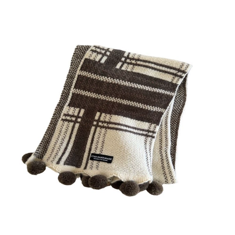 Children's scarf, keep warm brand cute windproof universal cashmere, western style