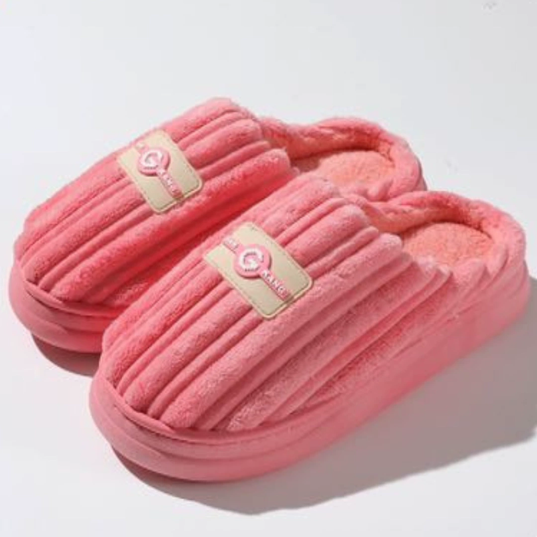 Оптовая продажа хлопчатобумажные тапочки женские толстые подошвы в помещении пара дома большие размеры мужские теплые легкие зимние бархатные хлопчатобумажные туфли