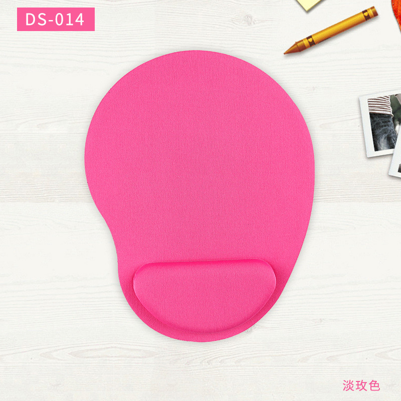 Color sólido de fábrica EVA muñeca alfombrilla de ratón ultrafino popular ligero suave cómodo esponja muñeca alfombrilla de ratón al por mayor