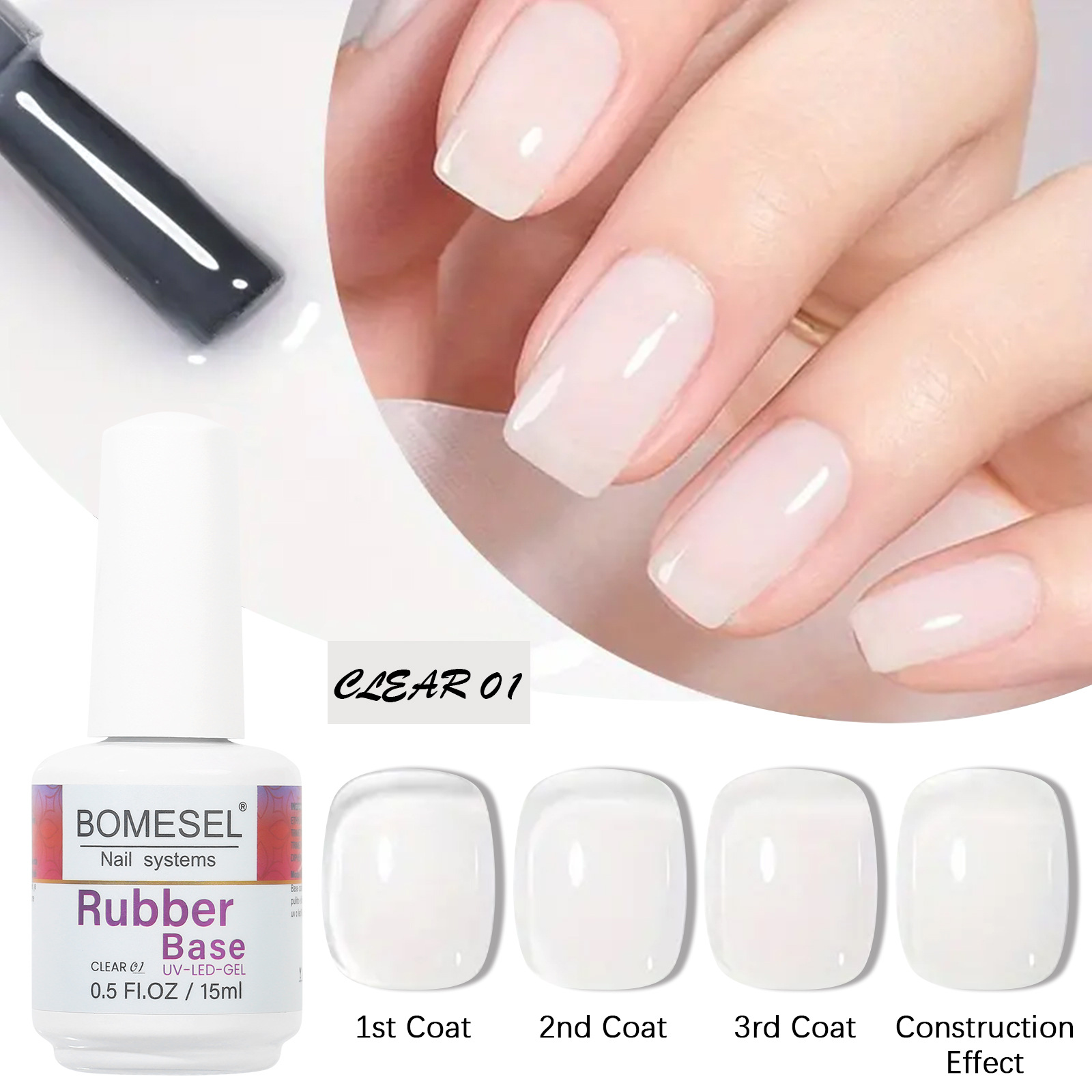 Explosiones transfronterizas imprimación de goma de manicuras populares en Europa y América imprimación puede ser contratada por el comercio exterior esmalte de uñas kg paquete