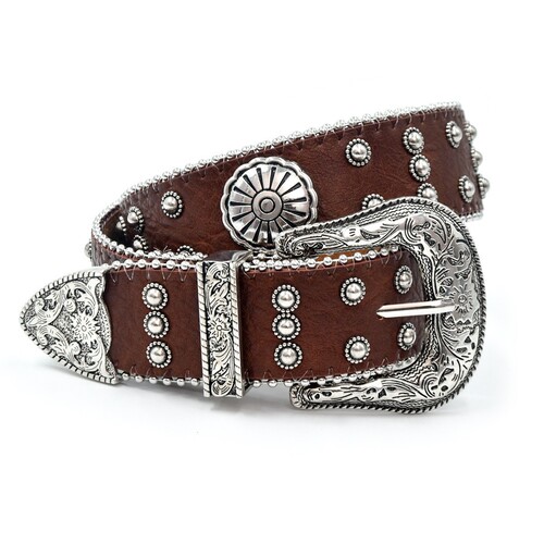 New Cross-border Women's Punk Rivets Y2K Women's New European and American Belt Belt Millennium Hot Girl Style Belt