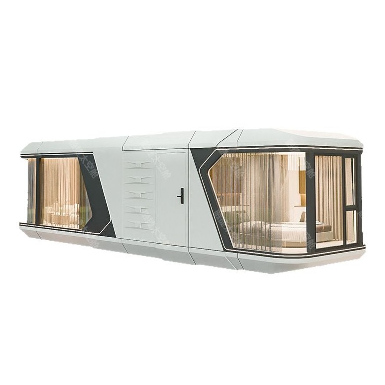 Rongjie capsule house cápsula espacial sala móvil desmontable salida B & B sala cápsula fábrica de cápsulas Apple