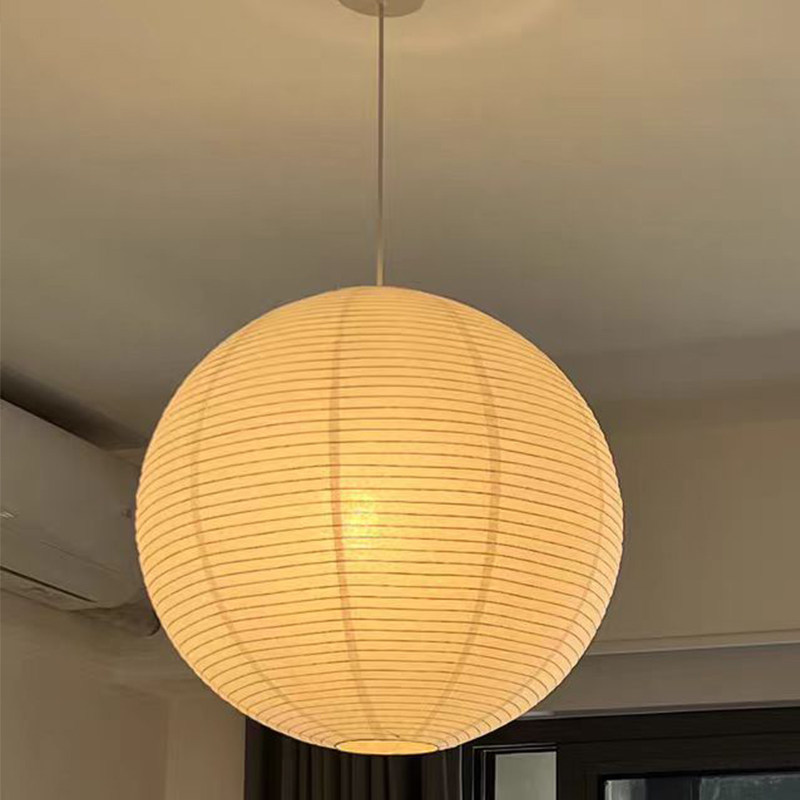 Faroles de papel, pantallas de papel, restaurante, casa de huéspedes, Isamu Noguchi, estilo japonés, decoración esférica, sala de estar, dormitorio, lámpara de papel, lámpara de araña