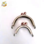 半圆红色五角星手袋五金夹