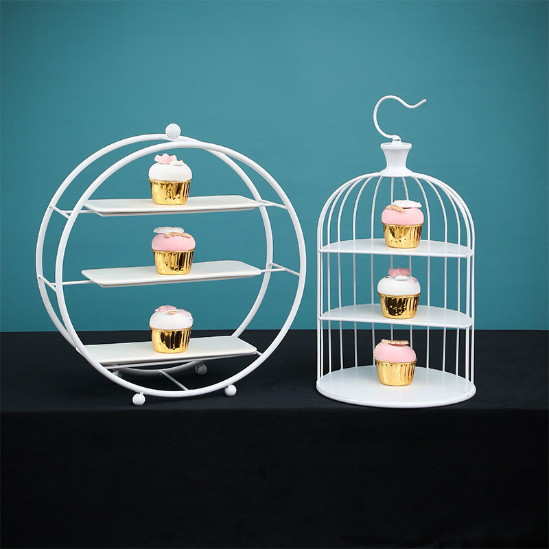 Decoración de postre europea, estante de exhibición, set de comida fría, descanso de té, estante de dulces, plato de fruta, pastel, bocadillos