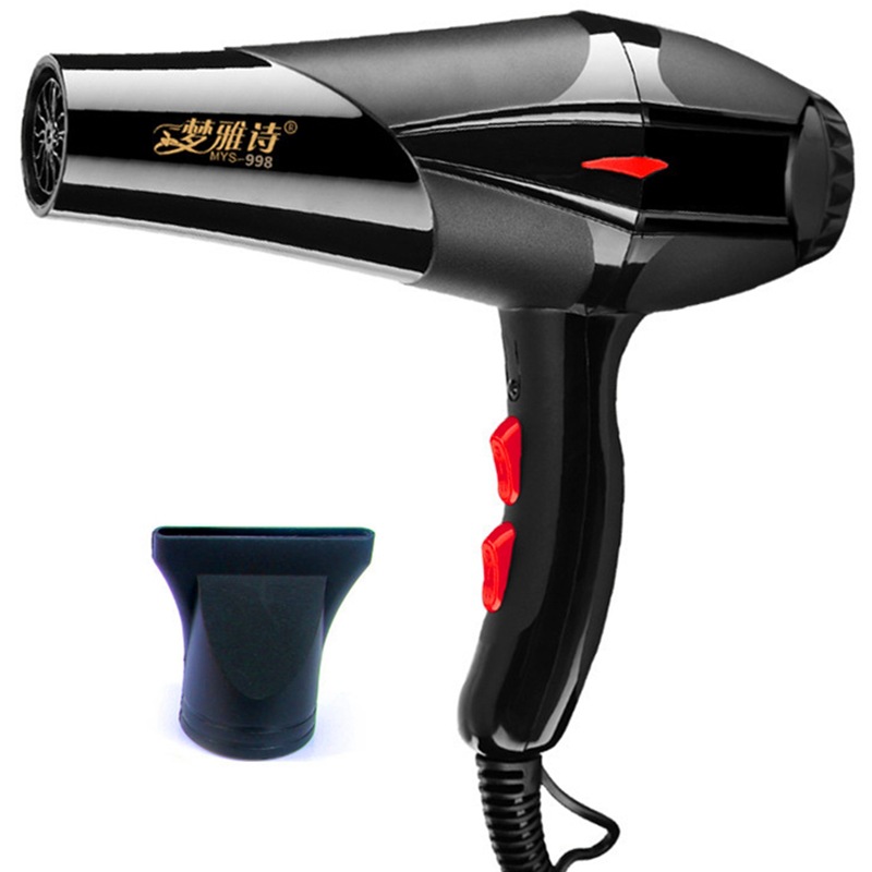 Secador de Pelo de Gran Potencia de Plástico con Aire Frío y Caliente para Uso Doméstico y Dormitorio