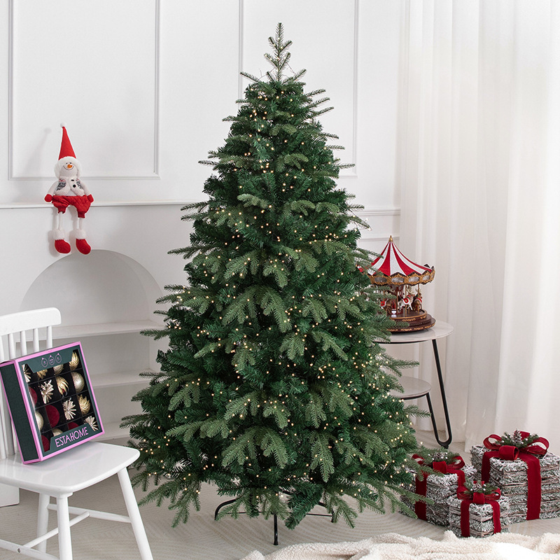 Shengyuan gran pe mezcla de PVC decoración de árbol de Navidad decoración interior y exterior decoración al por mayor