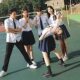 Taiwan school uniform suit attached jk uniform for middle school students white shirt junior and senior high school students college graduation photo summer class uniform