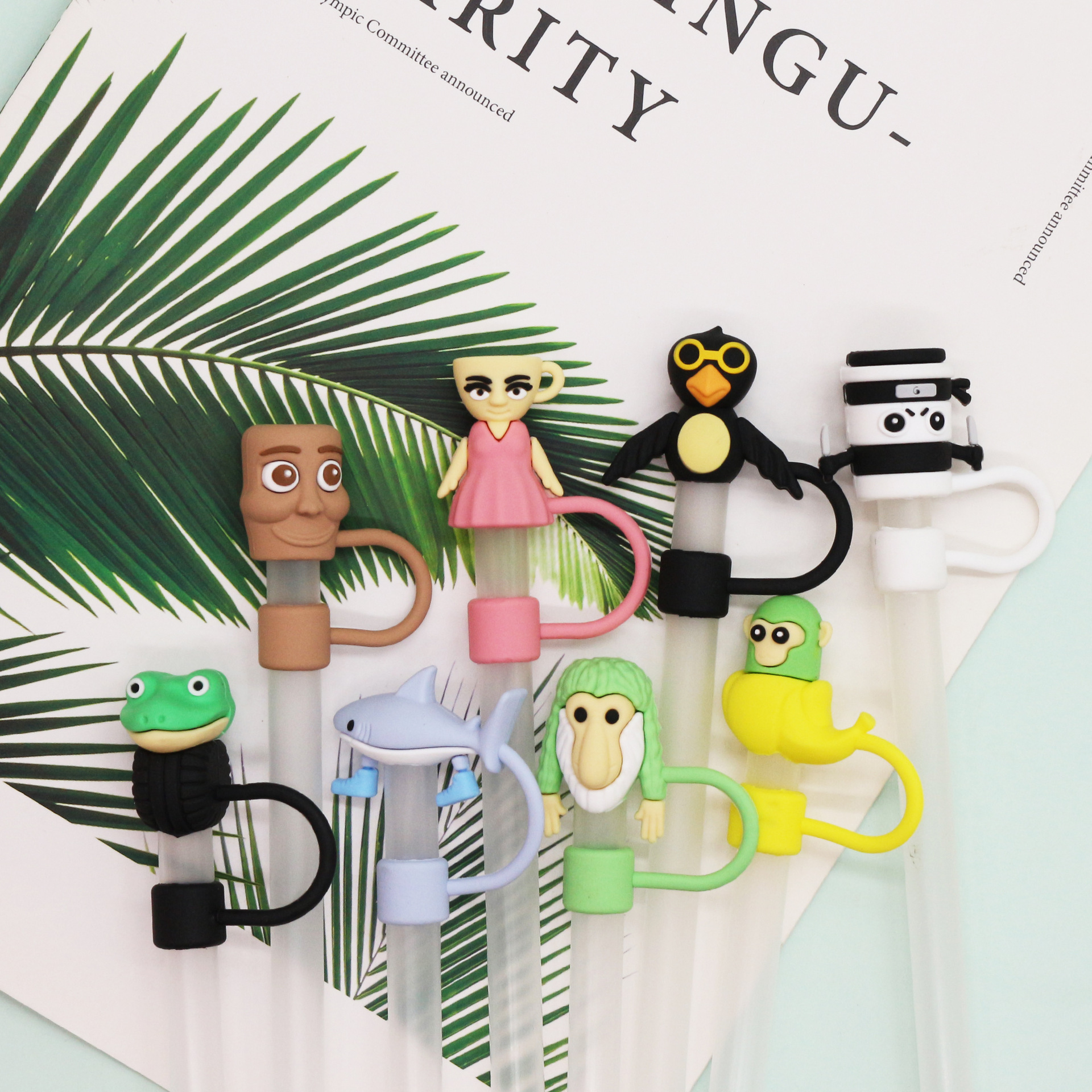 Explosión transfronteriza montaña y mar gorra de paja Stanley taza de agua manga de paja tungsahur palo de madera gorra de paja hombre