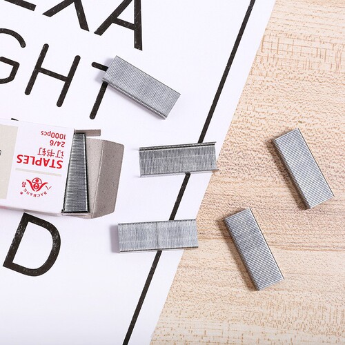 Yuanchang stationery small staplers 10# binding staples office supplies 1000 pieces/box staplers wholesale