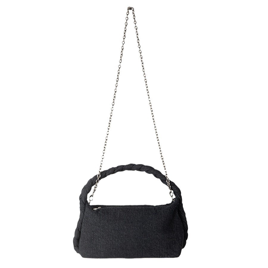 Versatile chain messenger senior sense of small crowd temperament cowboy Fried Dough Twists handbag commuter student_voghion.com