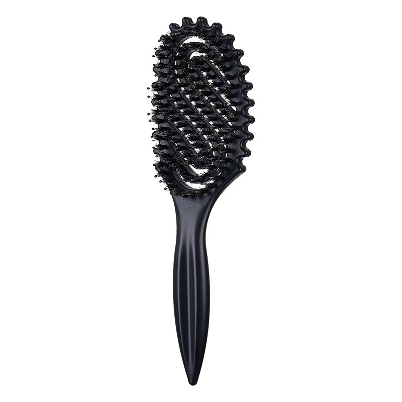 Amazon 中空マッサージバウンスコーム猪毛ヘアコーム高頭頂ふわふわカーリングスタイリングコームカーリングヘアコーム|undefined