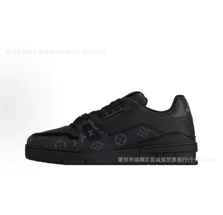 Кроссовки Trainer (Lvjia) унисекс с толстой подошвой и тиснением — европейский стиль, повседневные беговые