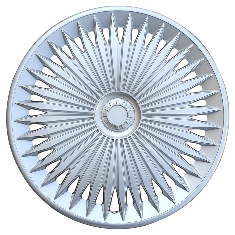 Hub cover: Universal 12/13/14/15/16/17 inch - 16-inch-phantom-style-silver-1pc