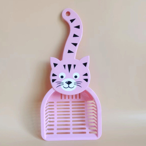 Cat litter shovel cat poop shovel artifact large cat poop shovel tofu sand small fine hole long handle bentonite cat sand shovel
