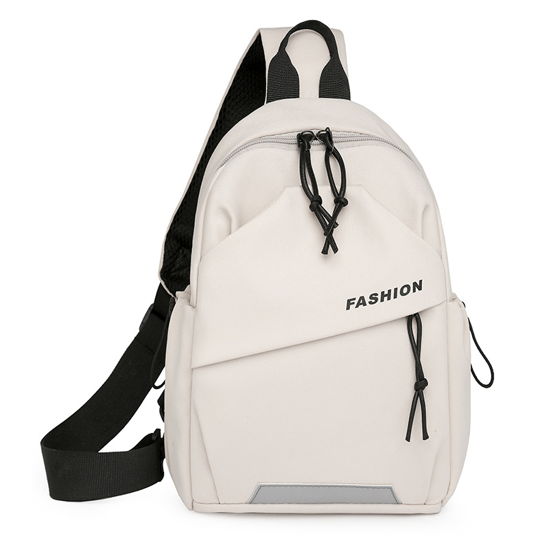 Bolso de pecho Bolso bandolera de un solo hombro para hombre 2025 nuevo bolso de hombro al aire libre ligero y versátil para mujer mochila deportiva de ocio