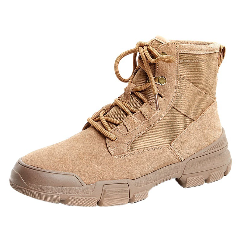 Парусиные туфли 2025 новые модные женские сапоги зимние высокие пары короткие сапоги британский стиль повседневные ботинки Martin сапоги для мужчин